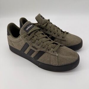 adidas Daily 3.0 Olive Strata Core Black Mens 10 StreetWear BlokeCore Ladcore